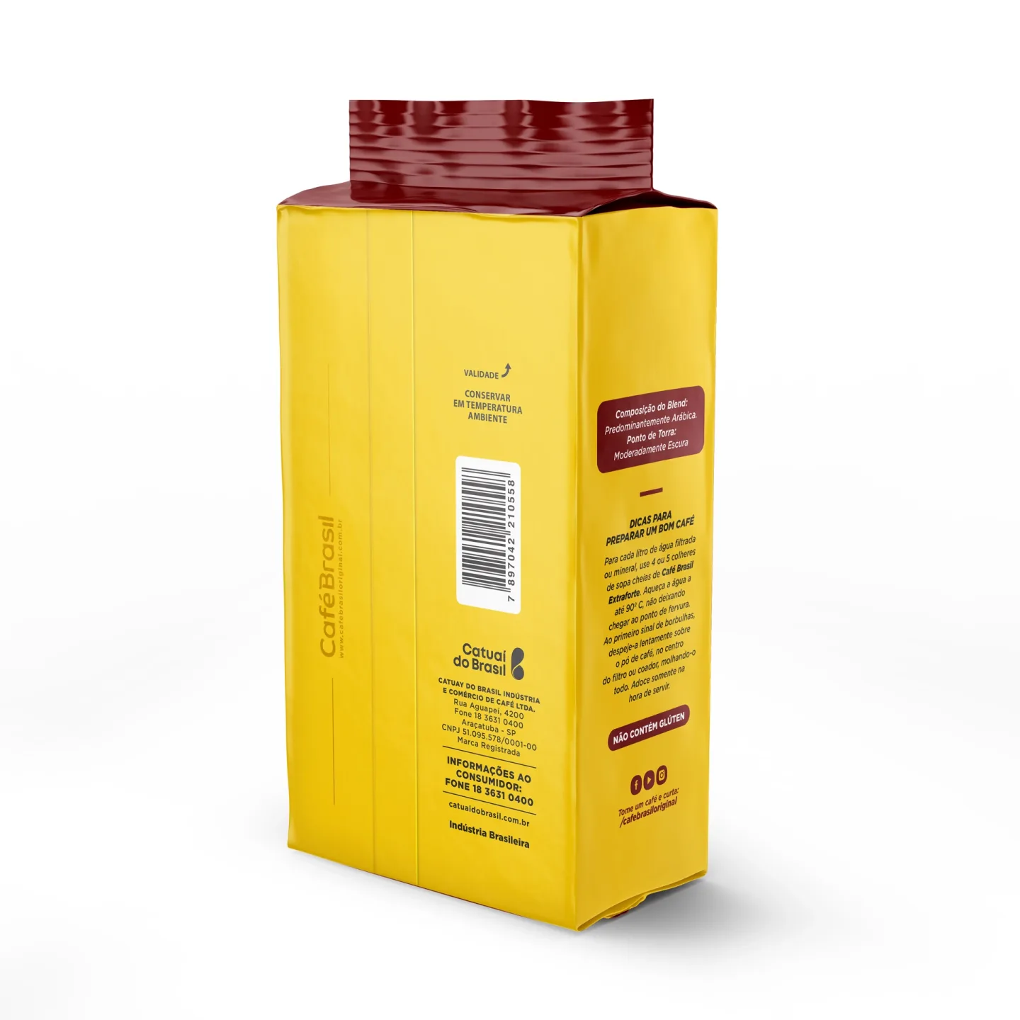 Café Brasil Extra Forte Vácuo - 500g