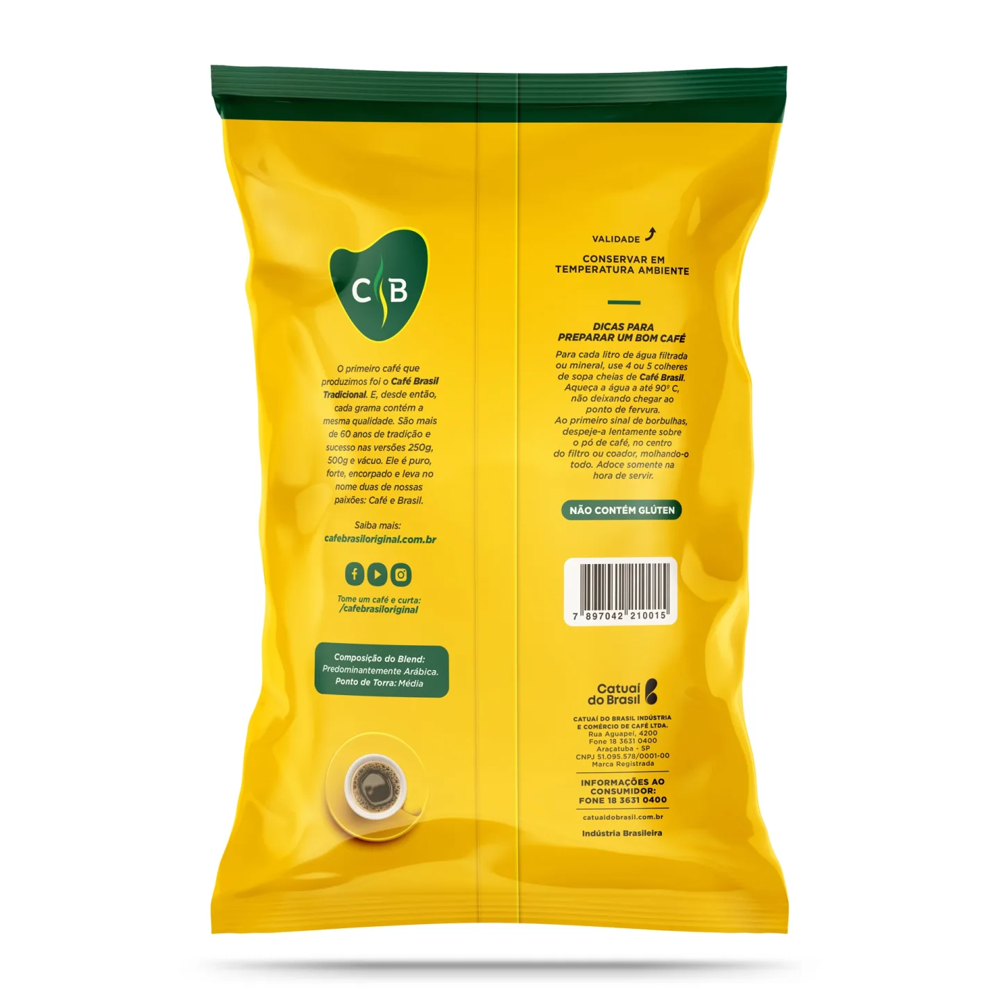 Café Brasil Tradicional - 500g