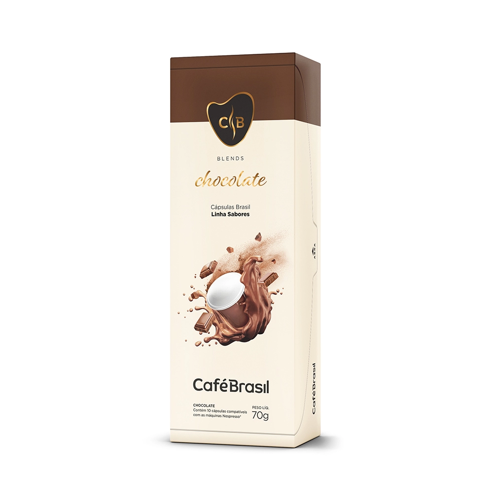 Cápsulas Chocolate - Café Brasil